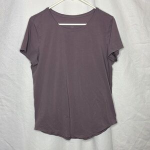 Lululemon Purple Short Sleeve Crewneck Tee Shirt